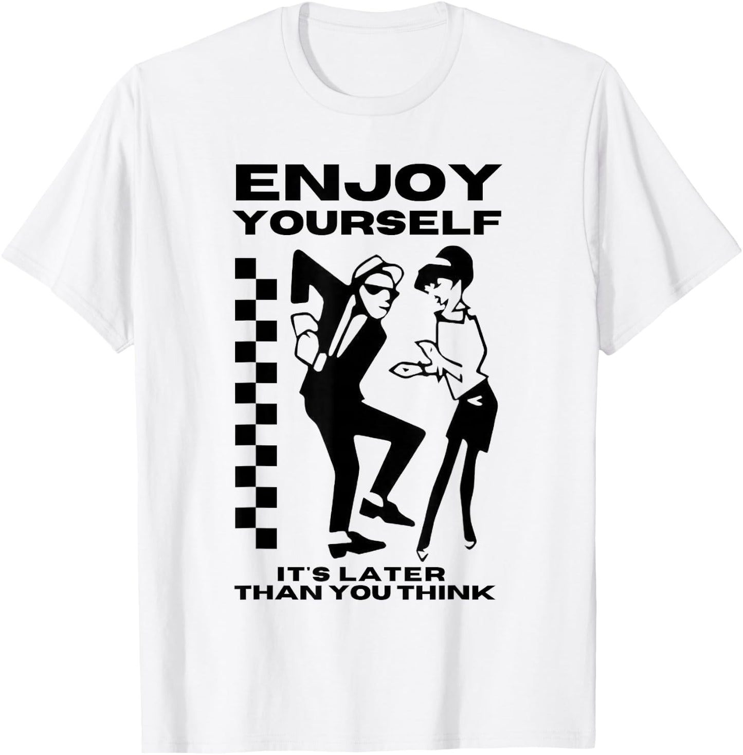 2 Tone Ska Music - Fun , grey, S T-Shirt - T-Shirt | White