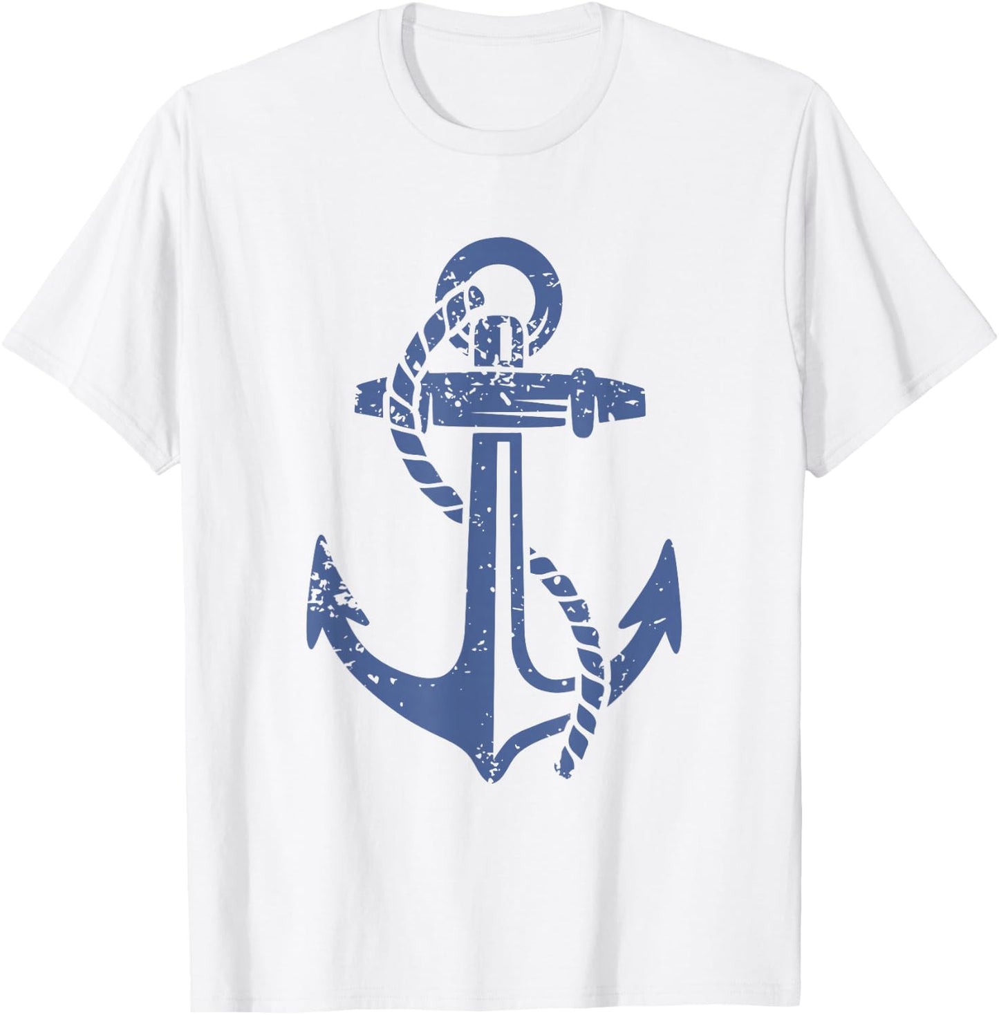 Matelot Anchor , white, S T-Shirt - T-Shirt | White
