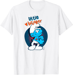 The Smurfs Hefty Smurf Little Heart Breaker T-Shirt - T-Shirt | White