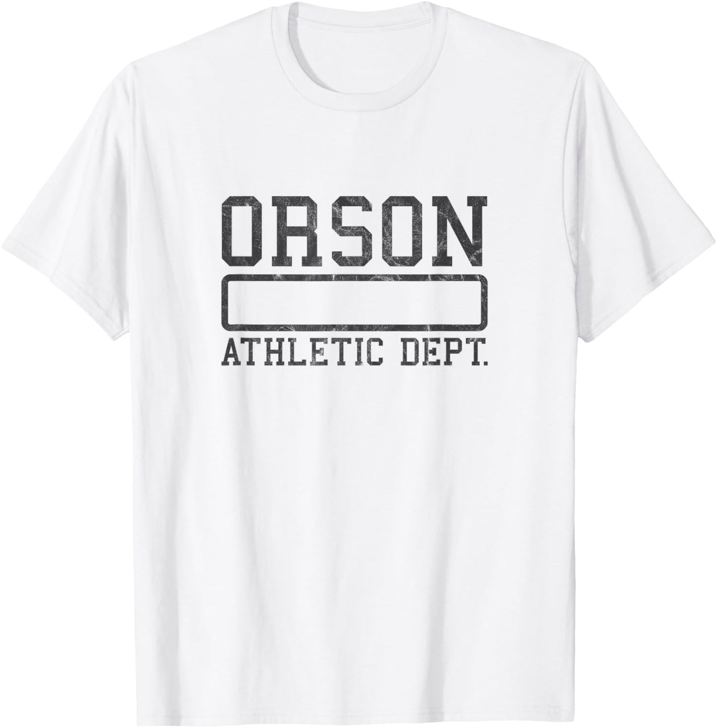 Orson Athletic Department XL Heather Grey T-Shirt - T-Shirt | White