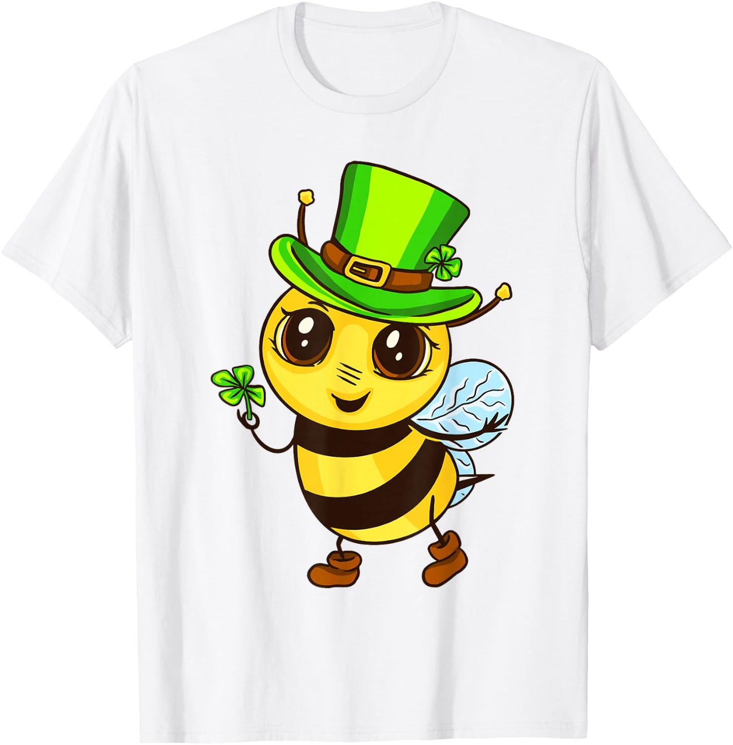 St Patricks Day As Saint Paddy's Bee T-Shirt - T-Shirt | White
