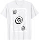 UNO - Blue Skip Card , blue T-Shirt - T-Shirt | White