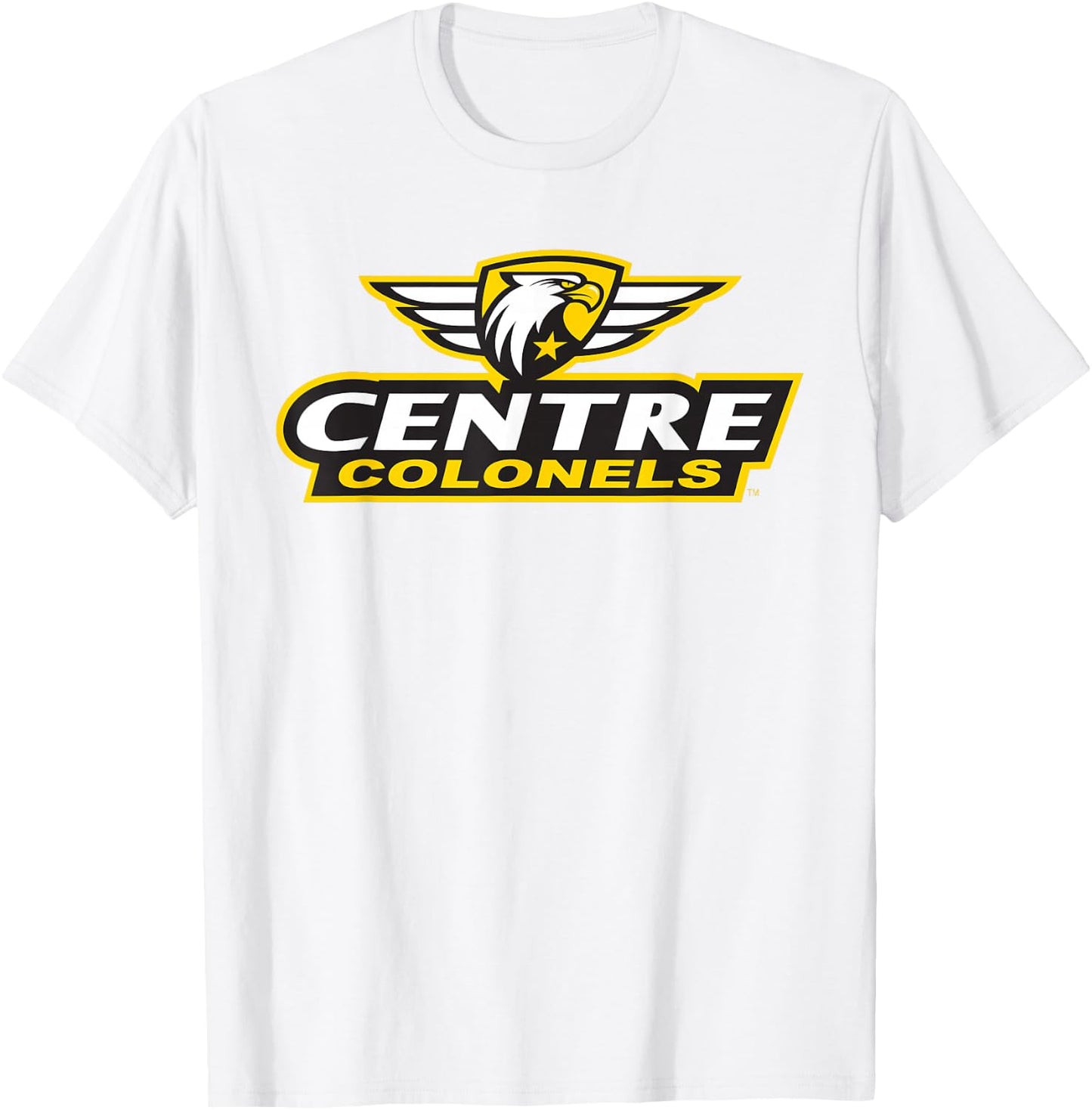 Centre College Colonels Insignia Stacked Logo T-Shirt - T-Shirt | White