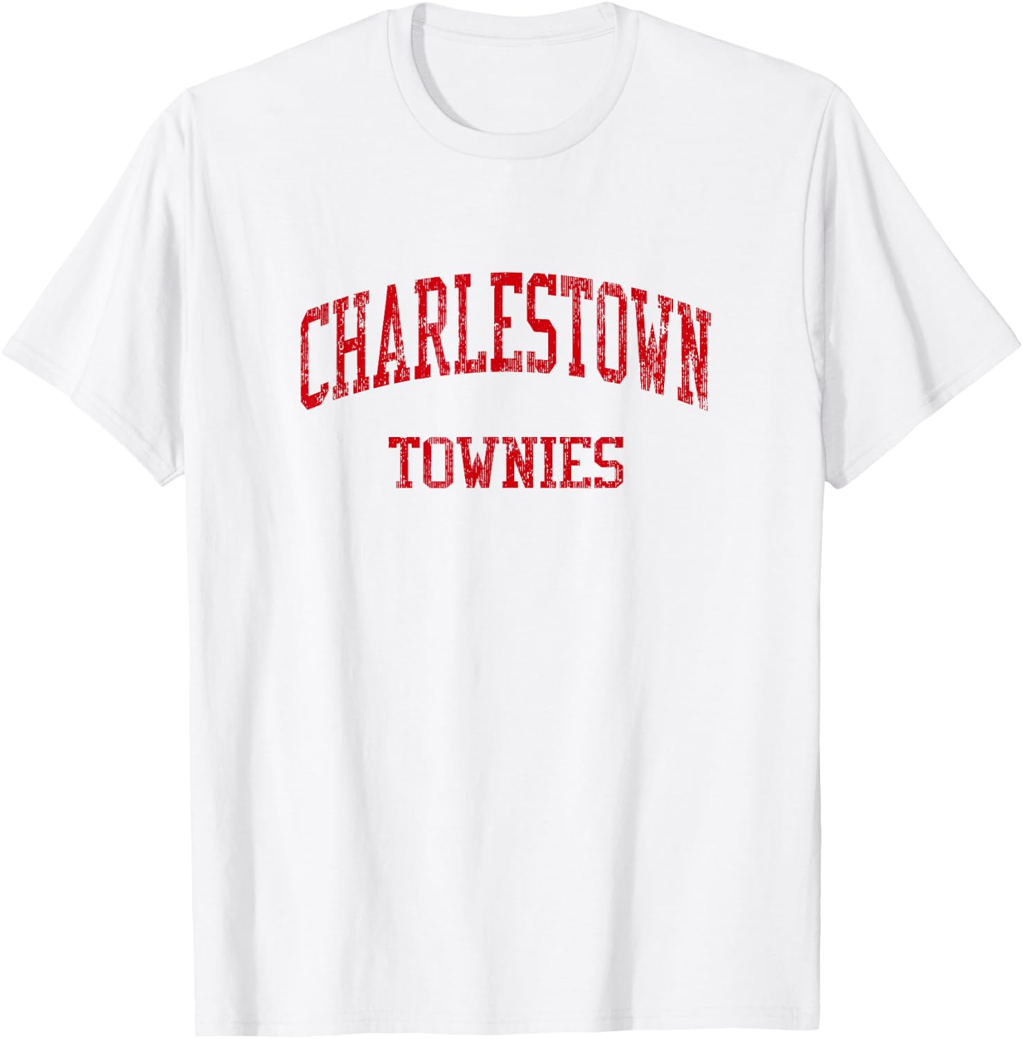 Charlestown High School HS Charlestown MA Vintage Sports T-Shirt - T-Shirt | White