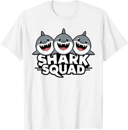 Shark Squad for Shark Lover Shirt | Cool Shark