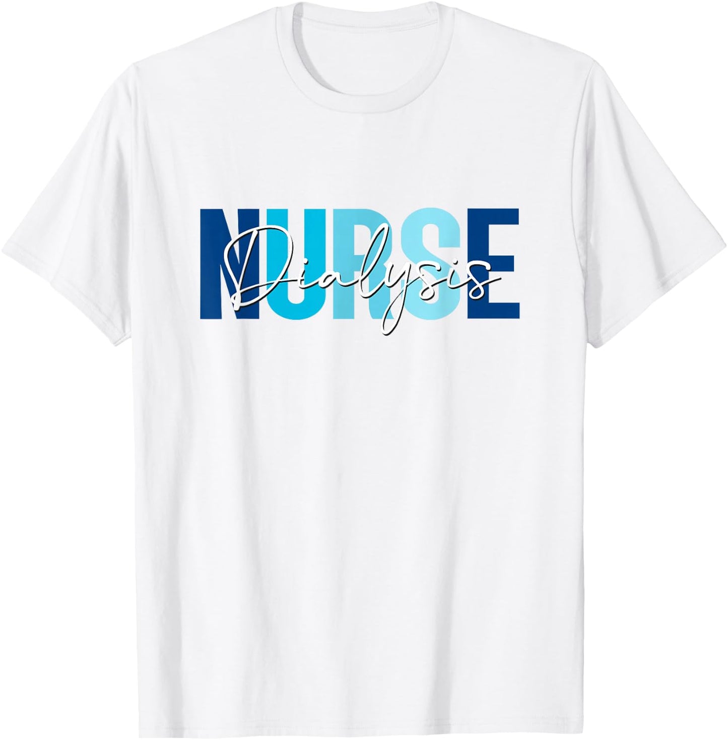 Vintage Dialysis Nurse Nephrology Nursing Day And Nurse Week T-Shirt - T-Shirt | White