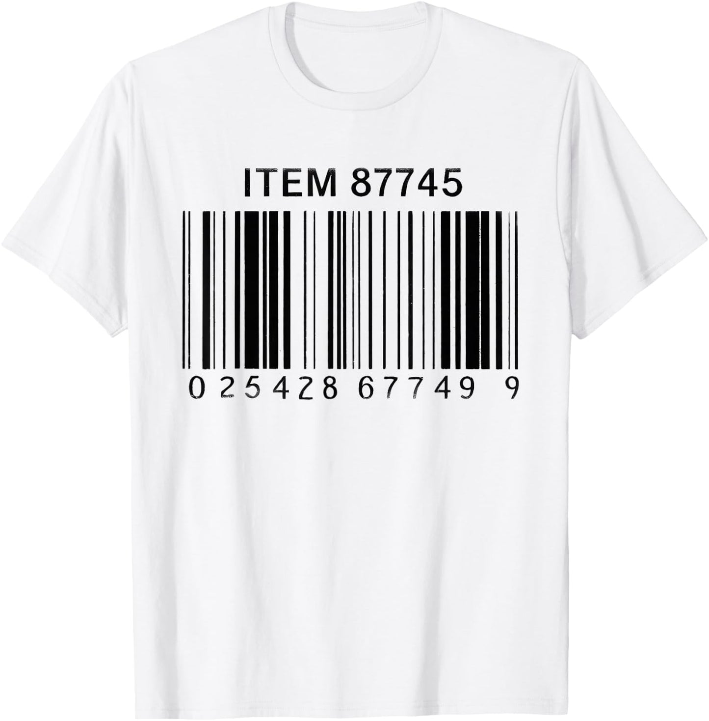 Rotisserie Chicken UPC Code 4.99 Funny Food Code T-Shirt - T-Shirt | White