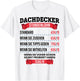 Dachdecker Stundenlohn Spruch Geschenk für Dachdecker und Männer T-Shirt - T-Shirt | White