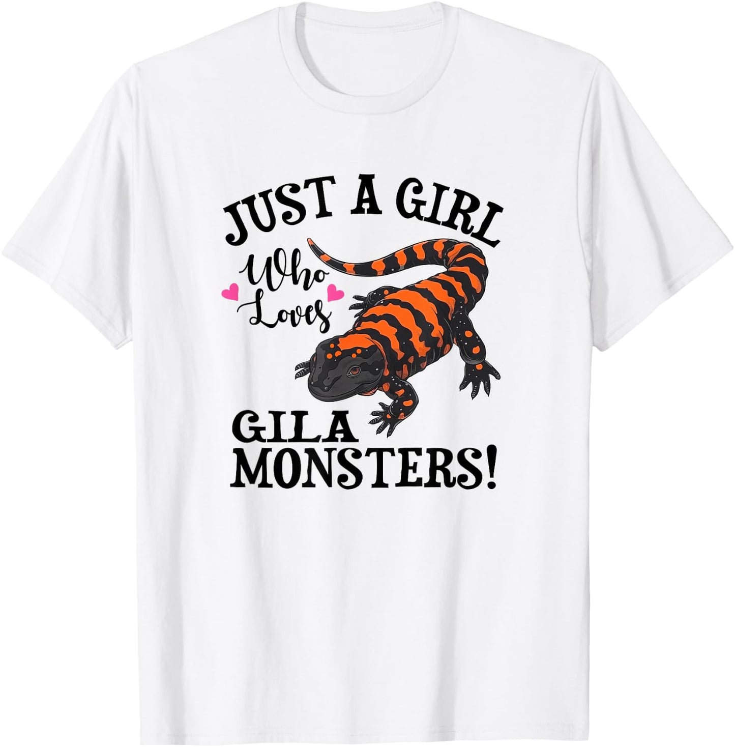 Gila Monster T-Shirt - T-Shirt | White