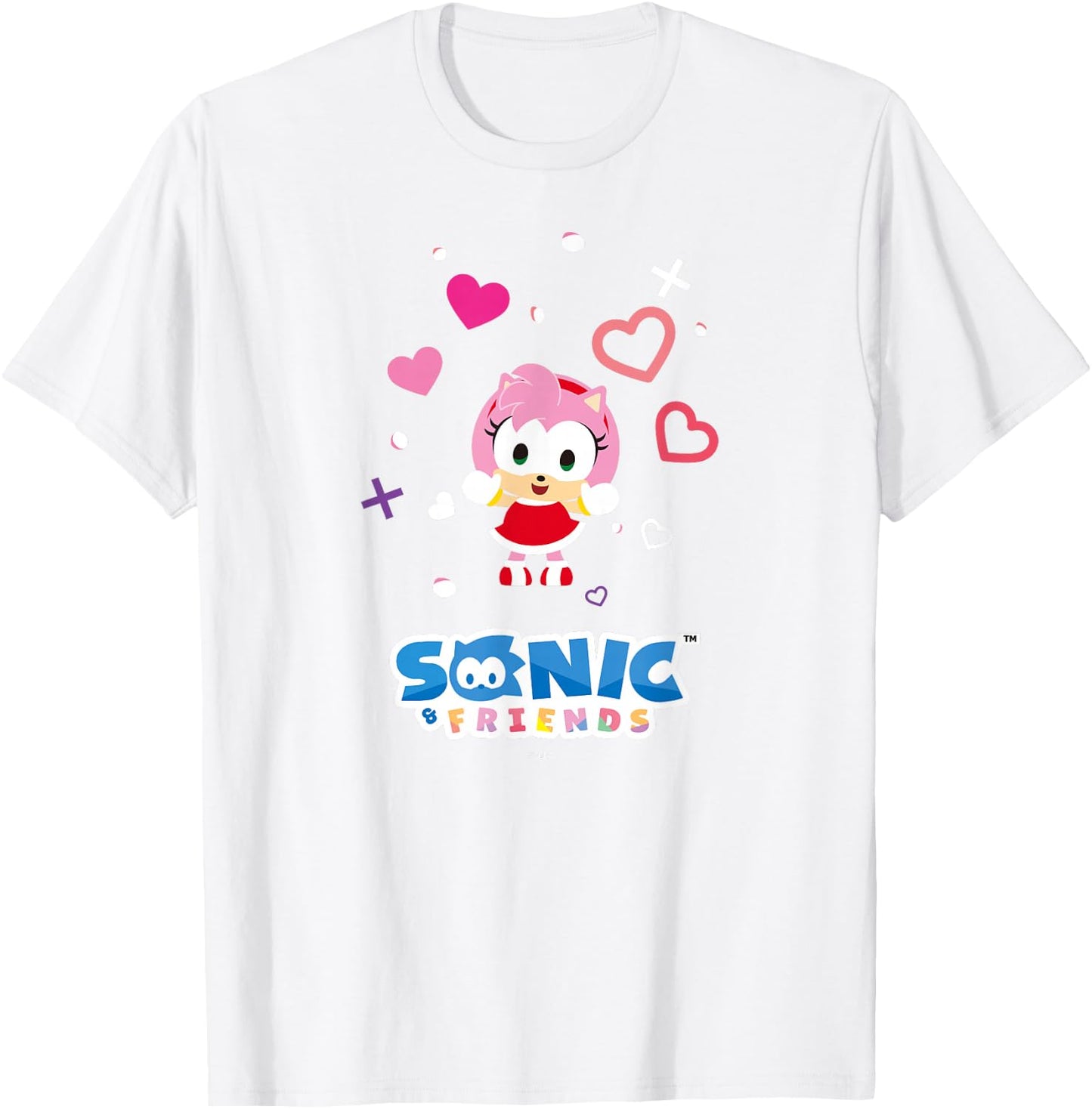Sonic & Friends Emmy T-Shirt - T-Shirt | White