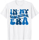 In My Godfather Era Retro Family Matching Godfather Groovy T-Shirt - T-Shirt | White