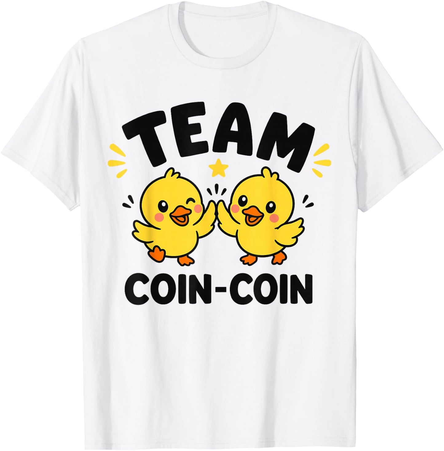 Citation Canard Enfant Humour Canard Team Coin-Coin T-Shirt - T-Shirt | White