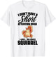 I Don't Have A Short Attention Span Funny ADHD Awareness T-Shirt - T-Shirt | White
