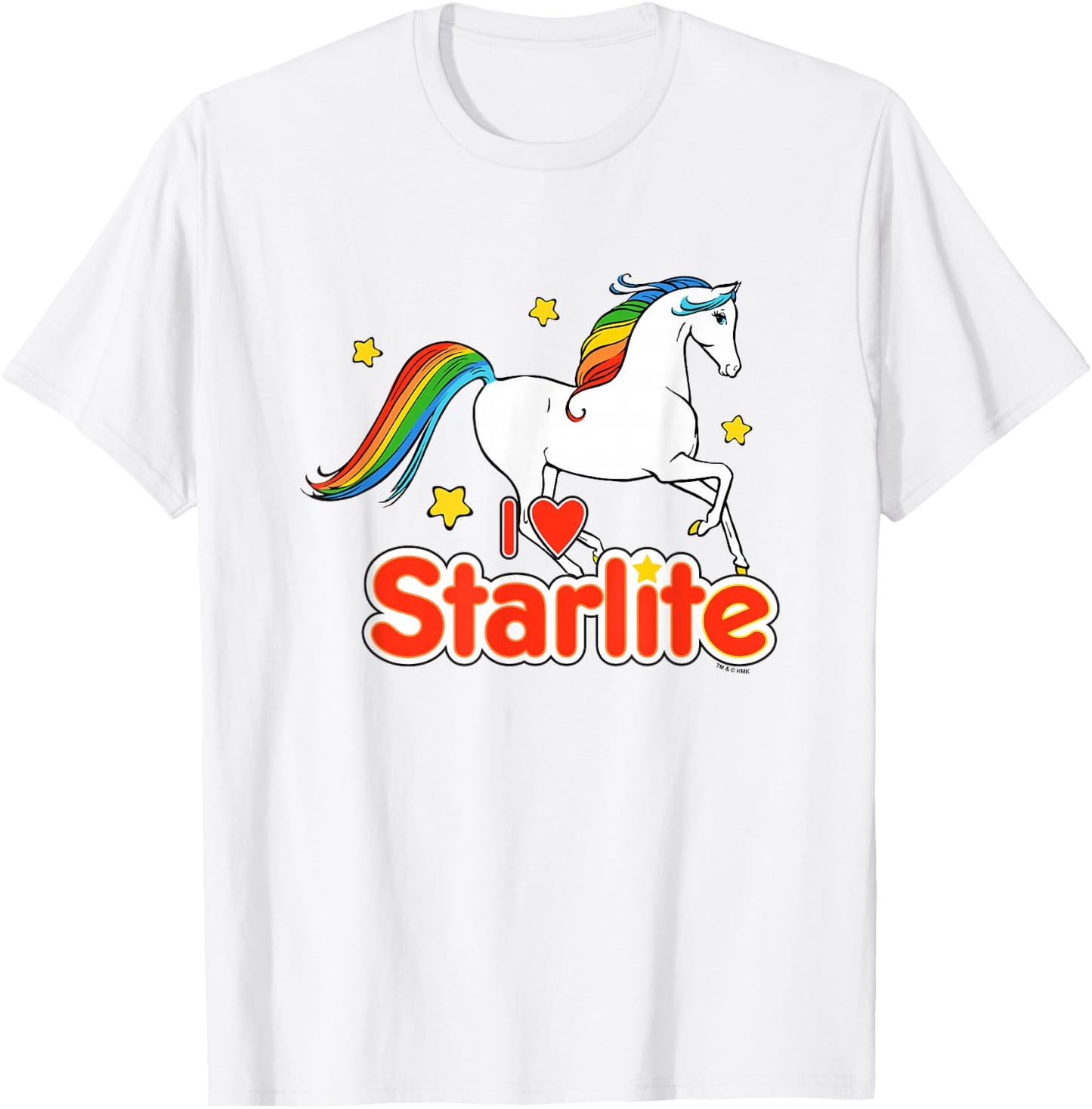 Rainbow Brite I Love Starlite T-Shirt - T-Shirt | White