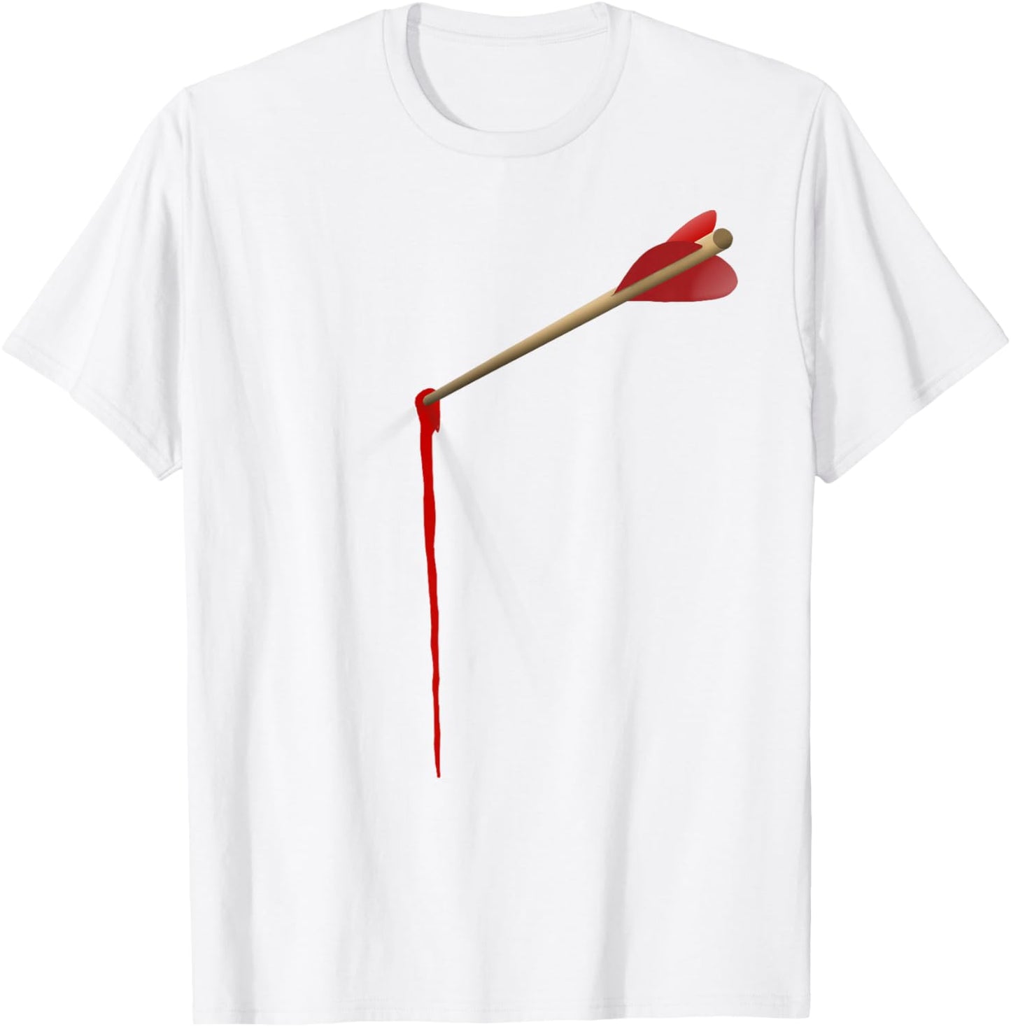 I Got Shot by an Arrow Shirt T-Shirt - T-Shirt | White