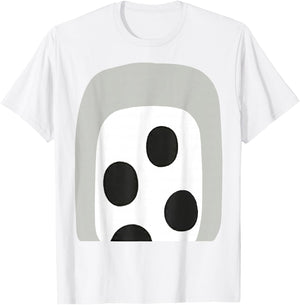 Blue Heeler Dog Chloe Dalmatian Funny Puppy Holiday T-Shirt - T-Shirt | White