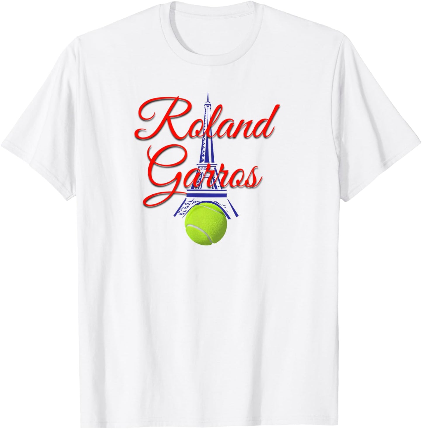Roland Garros for French Teennis Fans T-Shirt - T-Shirt | White