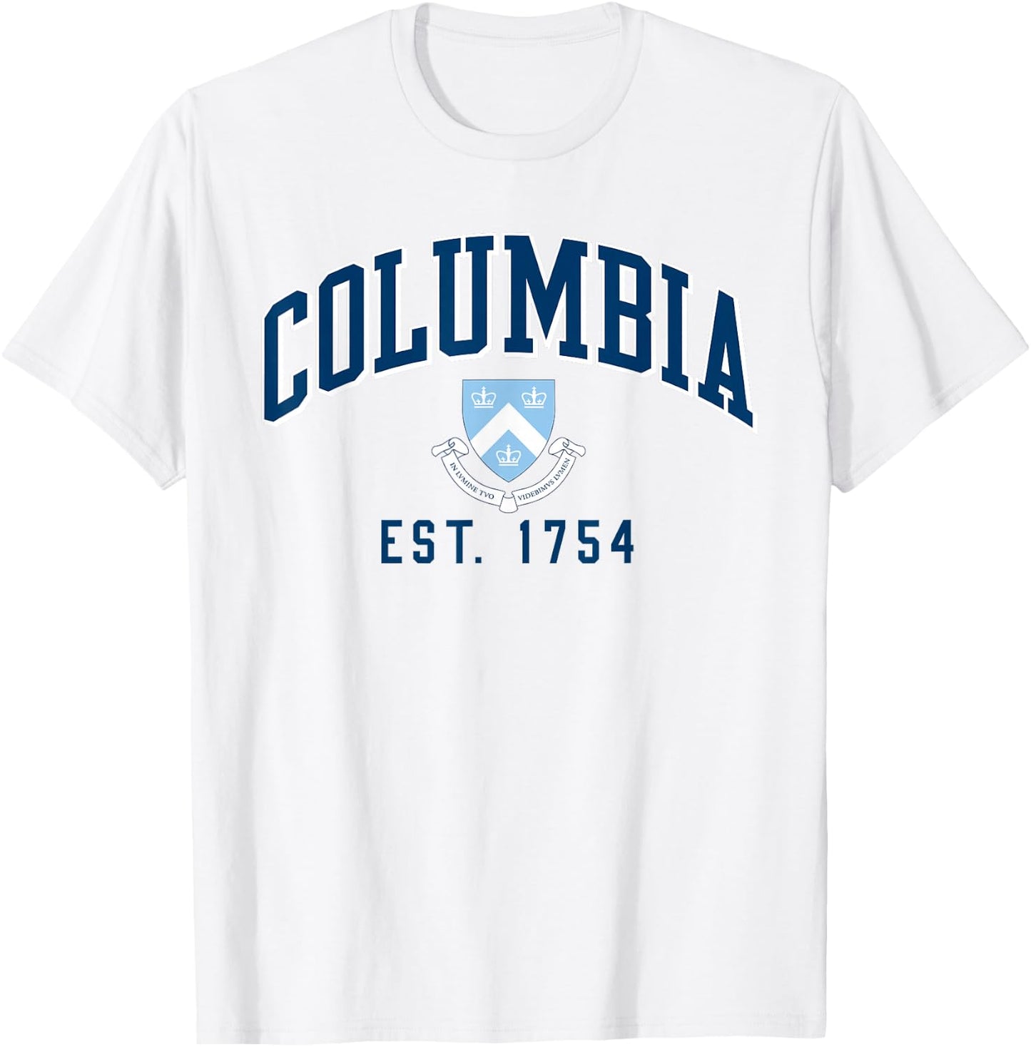 Columbia Classic Arch Crest EST. 1754 Grey | Columbia , grey, S T-Shirt - T-Shirt | White