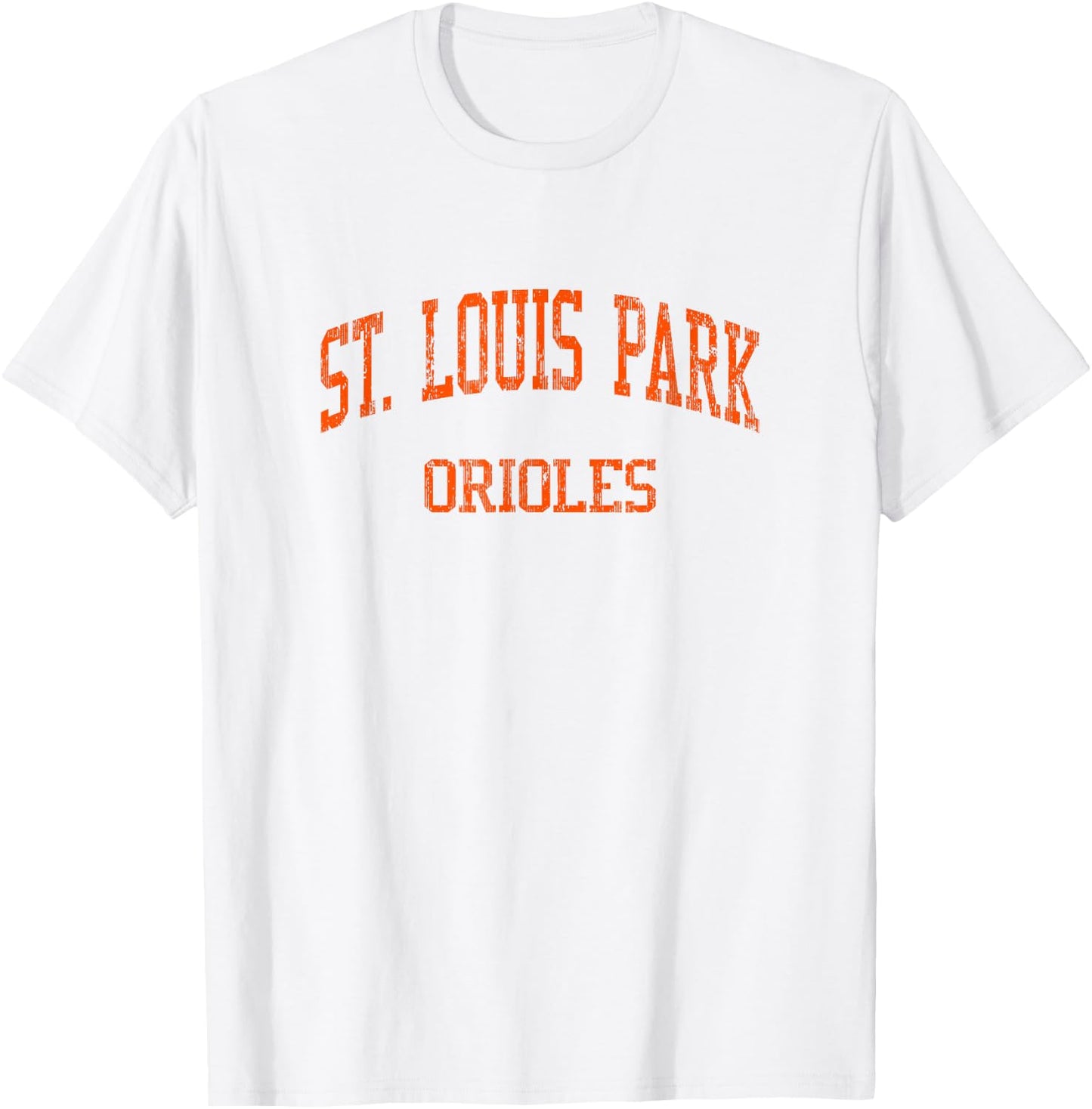 St. Louis Park High School HS Saint Louis Park MN Vintage Sp T-Shirt - T-Shirt | White
