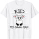 Eid Al-Adha Eid Mubarak Happy Eid Day Muslim eid 2025 kids T-Shirt - T-Shirt | White