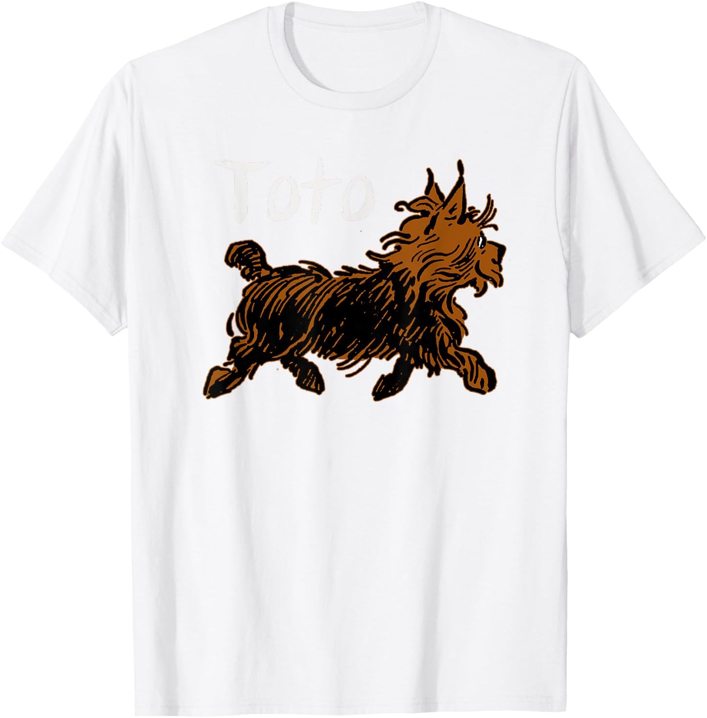 Wizard of OZ Dog -Toto Wizard of OZ Dog T-Shirt - T-Shirt | White