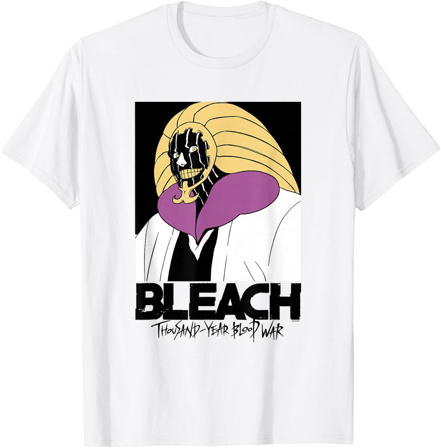 Bleach: Thousand Year Blood War Mayuri with Logo Anime T-Shirt - T-Shirt | White