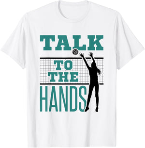 Funny Volleyball Middle Blocker T-Shirt - T-Shirt | White