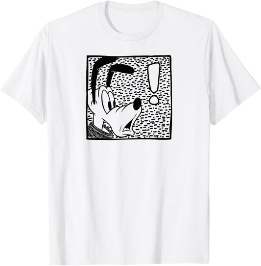 Pluto - Shocked Character Box T-Shirt - T-Shirt | White