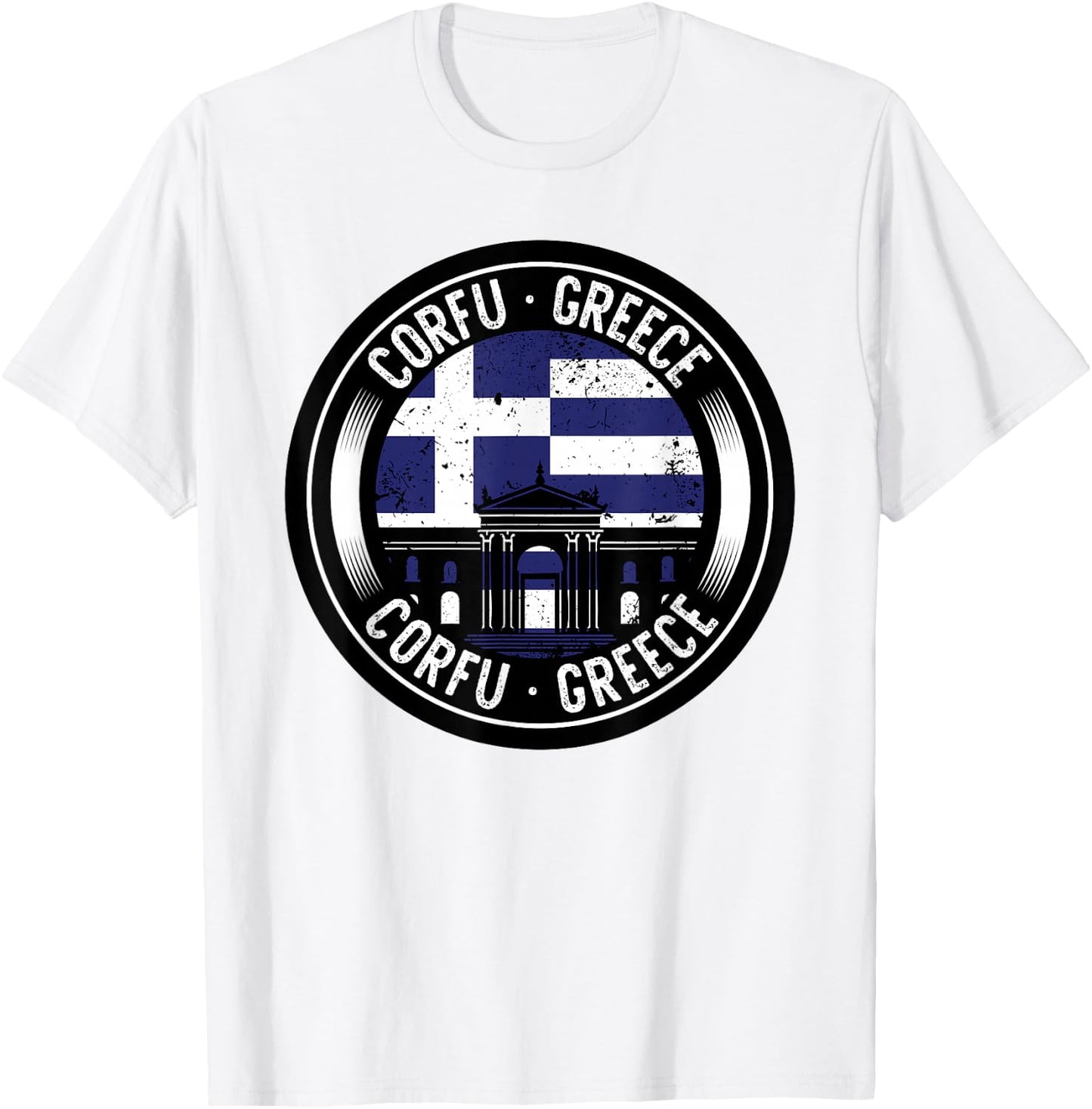Voyage en Grèce à Corfou T-Shirt - T-Shirt | White