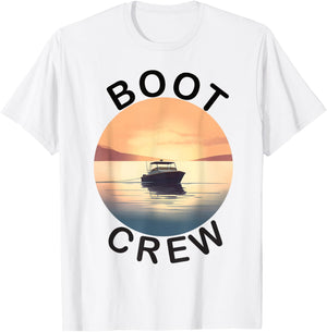 Boot Crew T-Shirt - T-Shirt | White