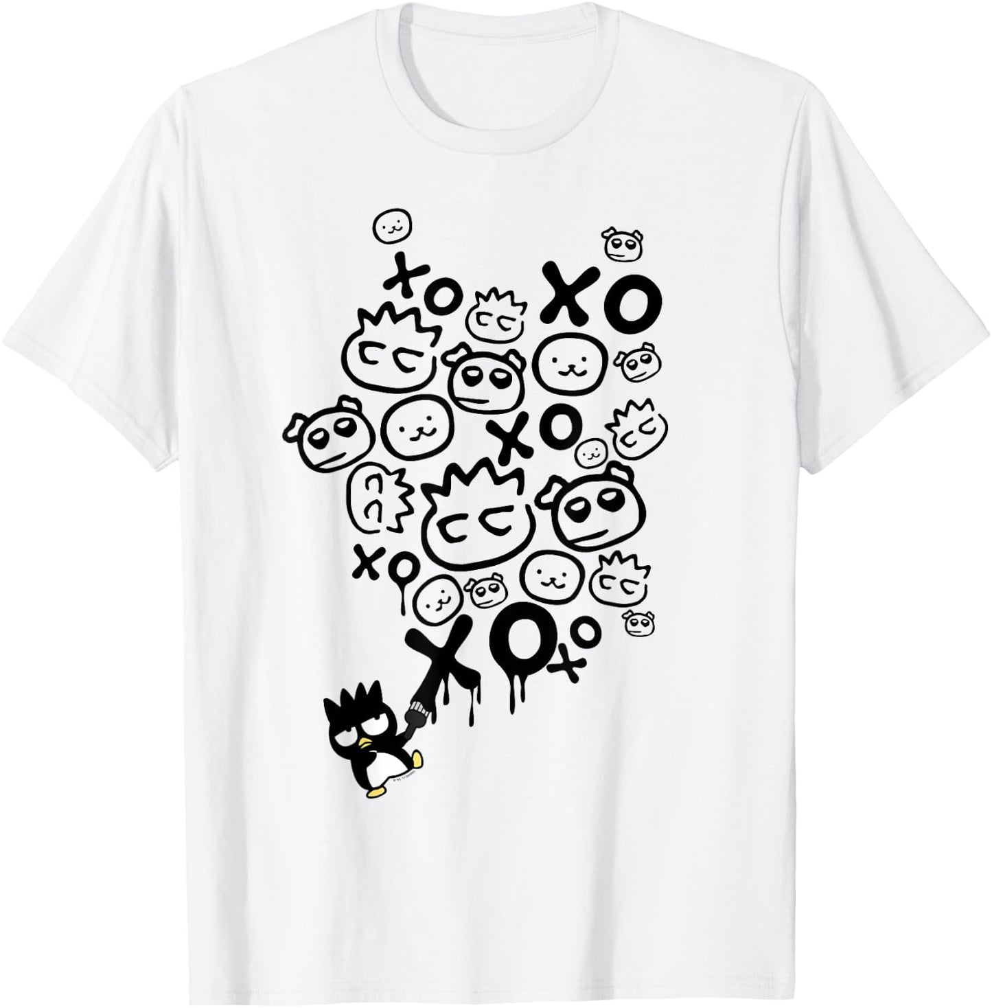 Badtz - Maru XO Street Art T-Shirt - T-Shirt | White