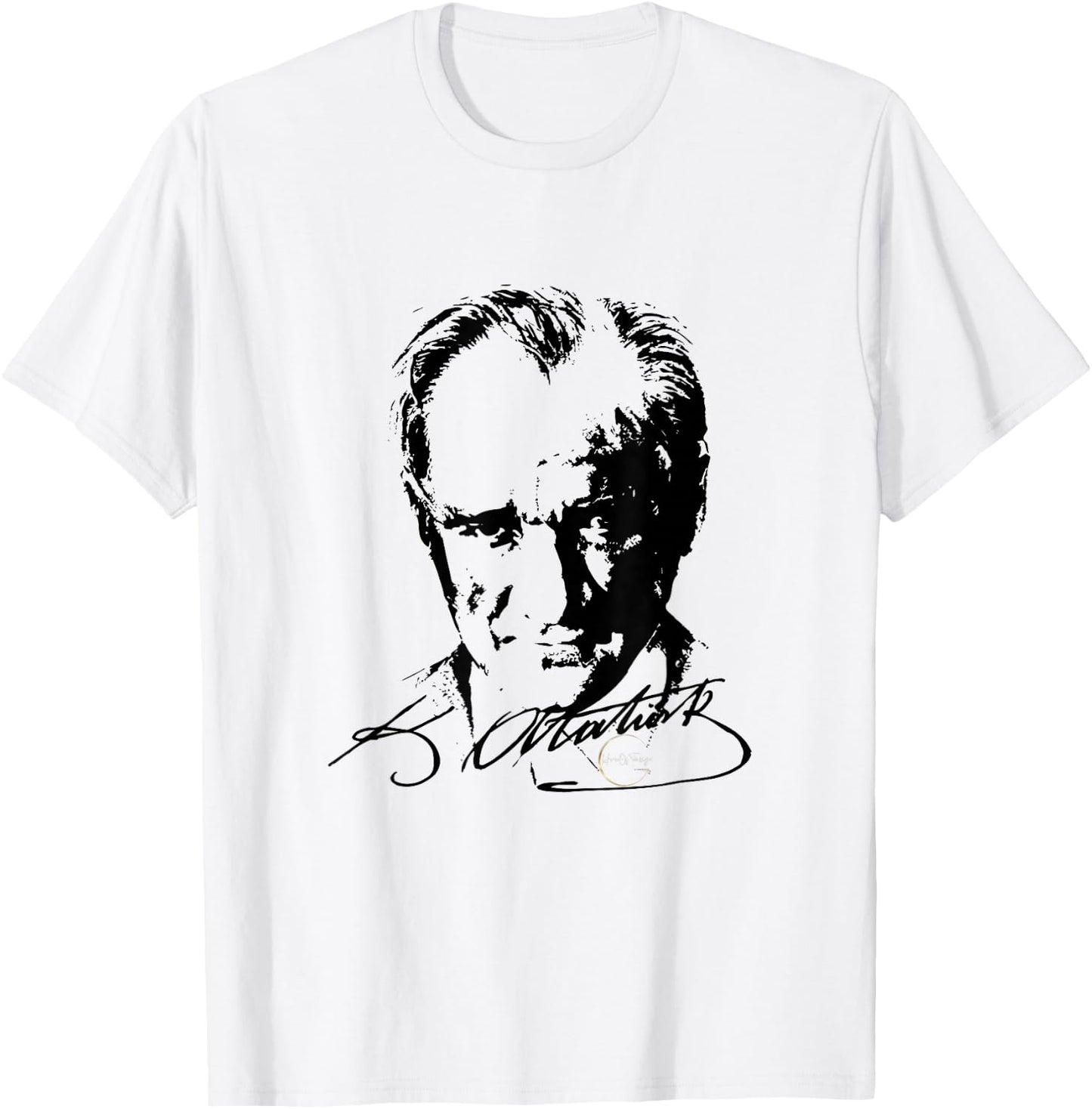 Gazi Mustafa Kemal Atatürk Imza Türkiye Unterschrift Türkei T-Shirt - T-Shirt | White