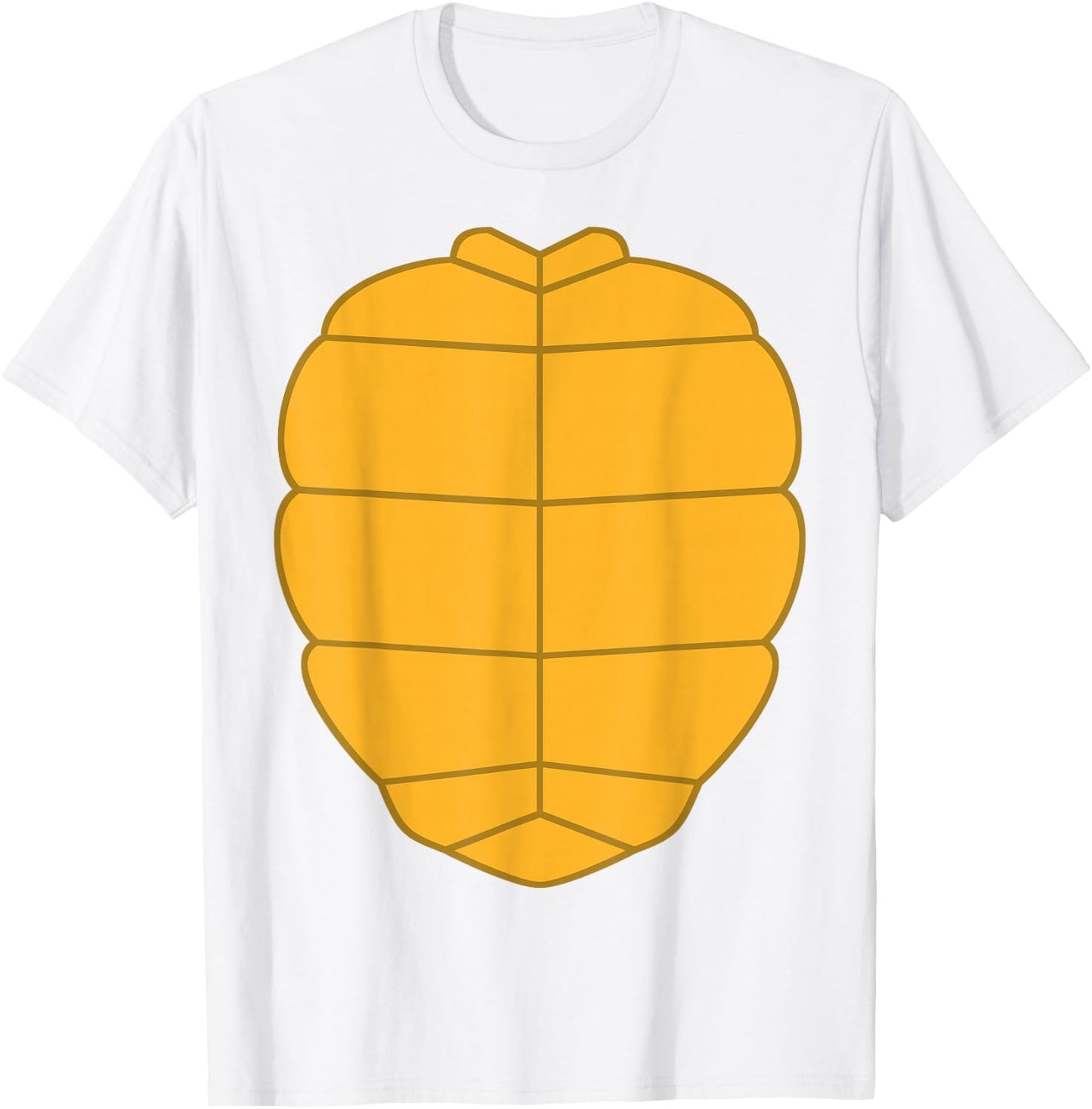 Turtle Shell Tortoise Belly Halloween Costume Kids Boys Girls , Green T-Shirt - T-Shirt | White