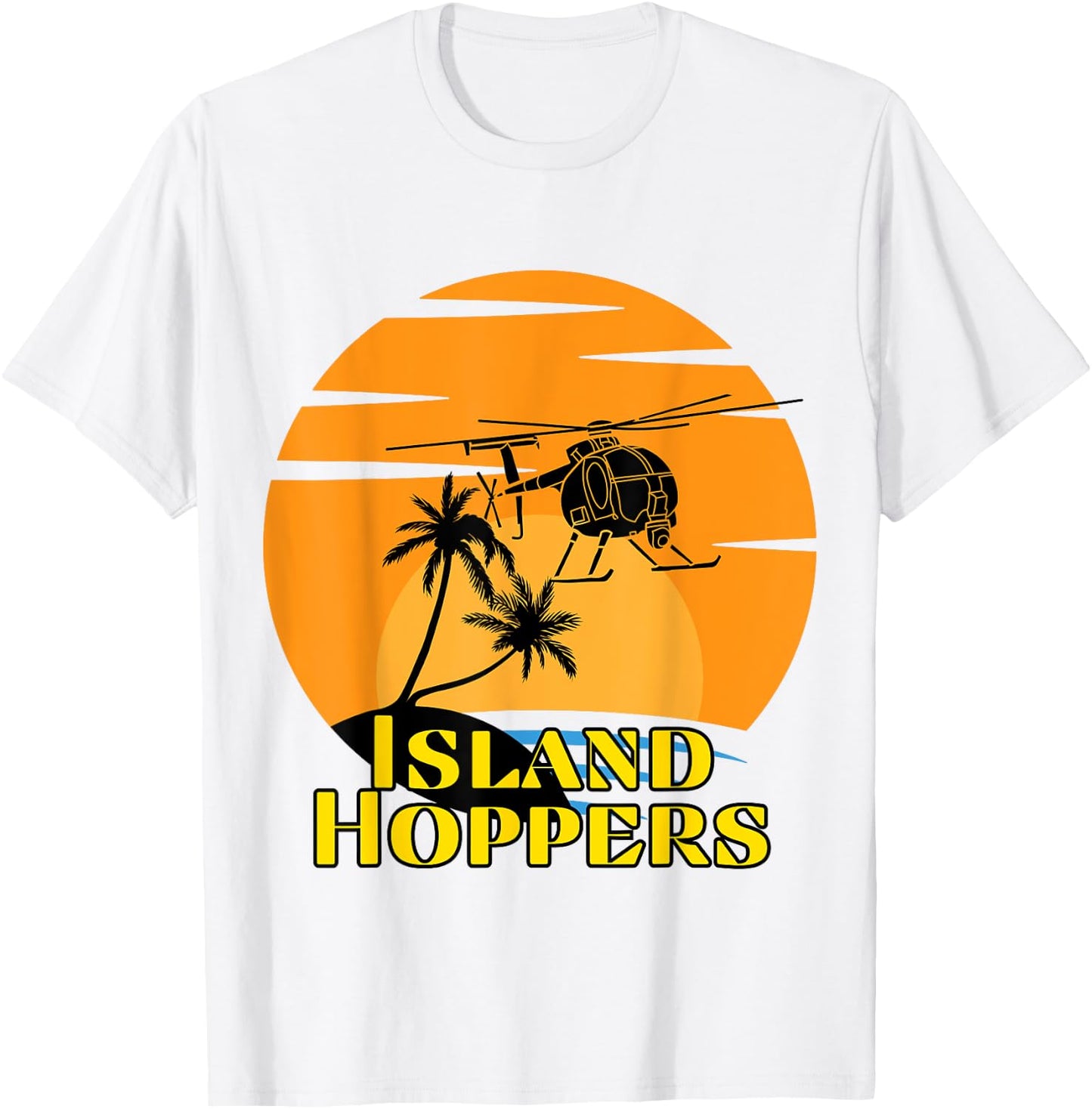 Island Hopper TC Magnum Stofftasche T-Shirt - T-Shirt | White