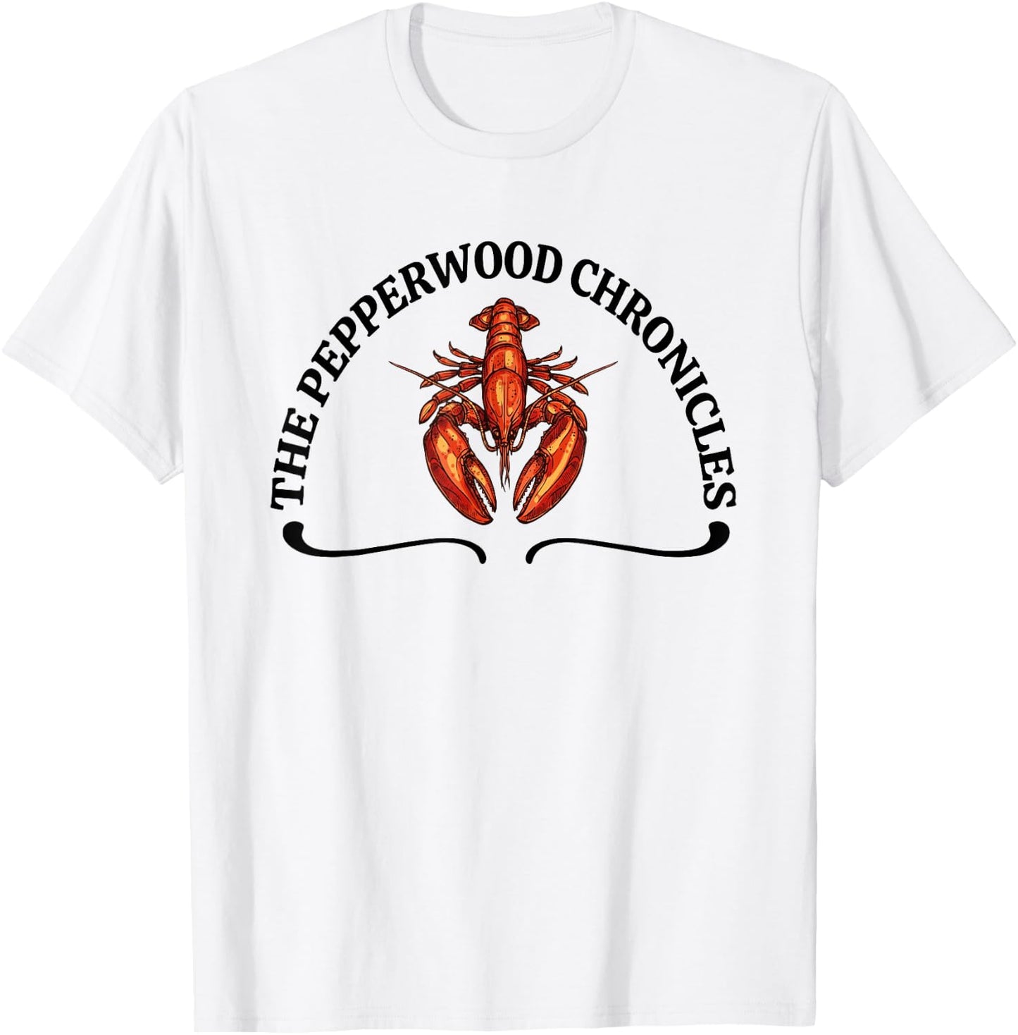 The Pepperwood Chronicles, Funny Shrimp Meme T-Shirt - T-Shirt | White