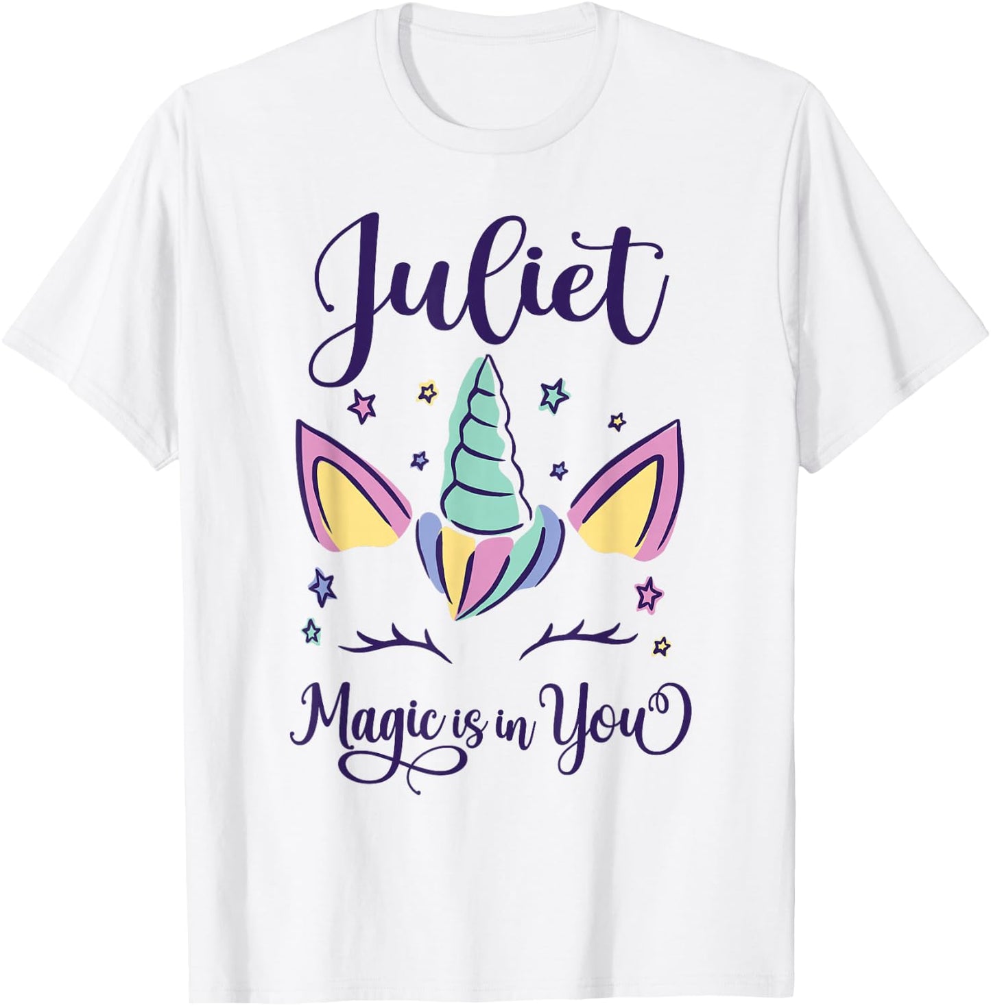 First Name Juliet Personalized Juliet T-Shirt - T-Shirt | White