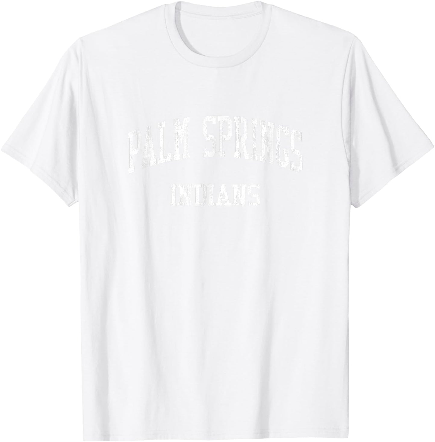 Palm Springs High School HS Palm Springs CA Vintage Sports T-Shirt - T-Shirt | White