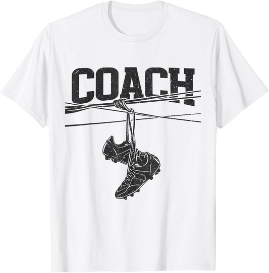 Super Football Coach, Football Coach Jersey Coach Football T-Shirt - T-Shirt | White