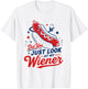 Hotdog Food Humor Men Women Did You Just Look At My Wiener T-Shirt - T-Shirt | White