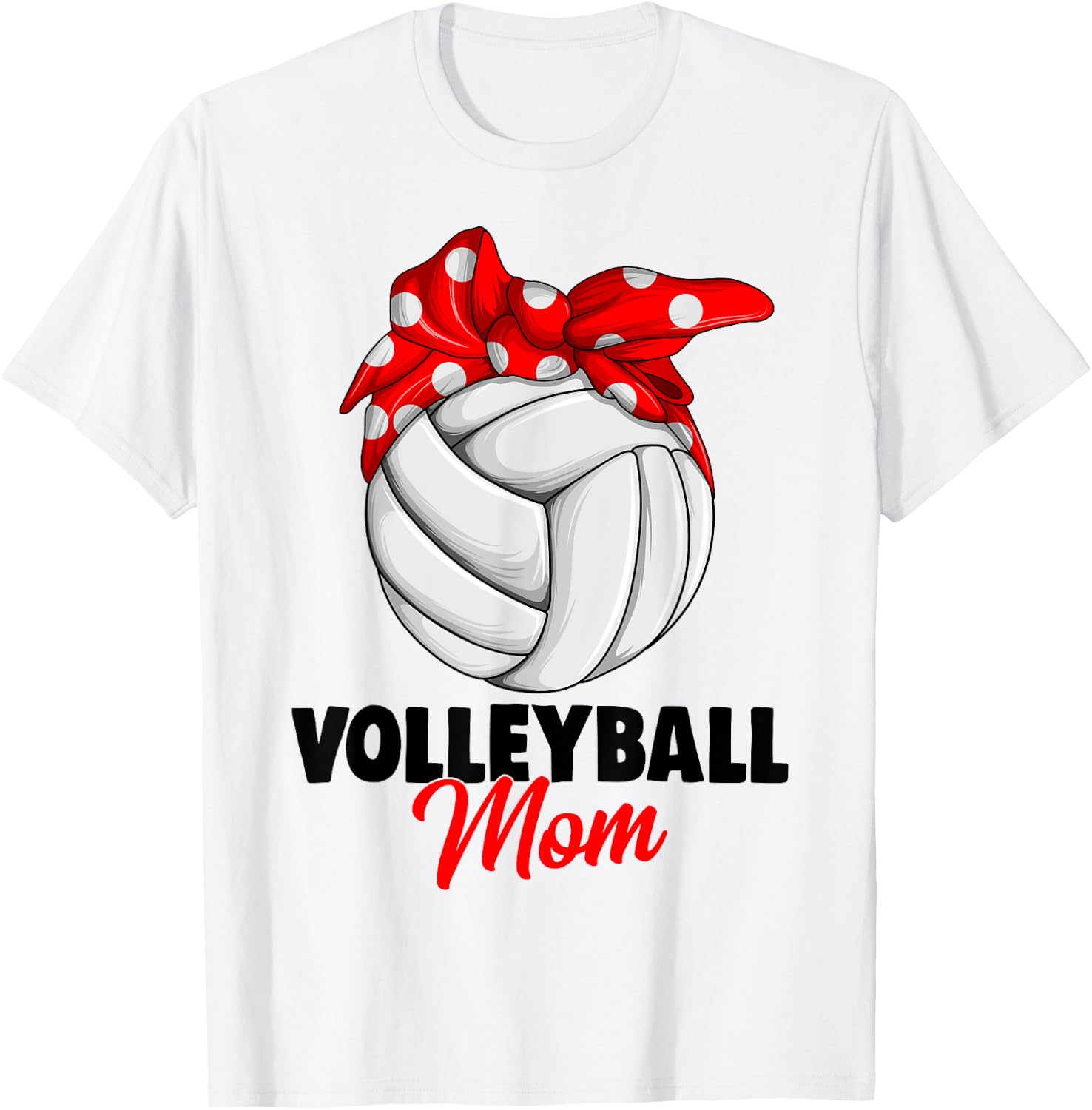 Volleyball Mom Women T-Shirt - T-Shirt | White