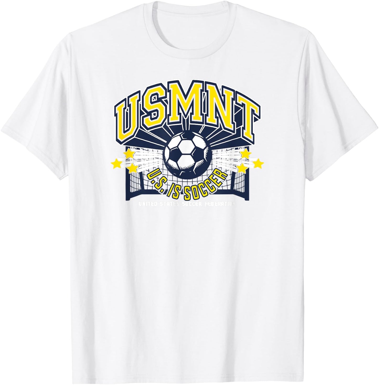 United States Men's Soccer Team USMNT Officially Licensed T-Shirt - T-Shirt | White