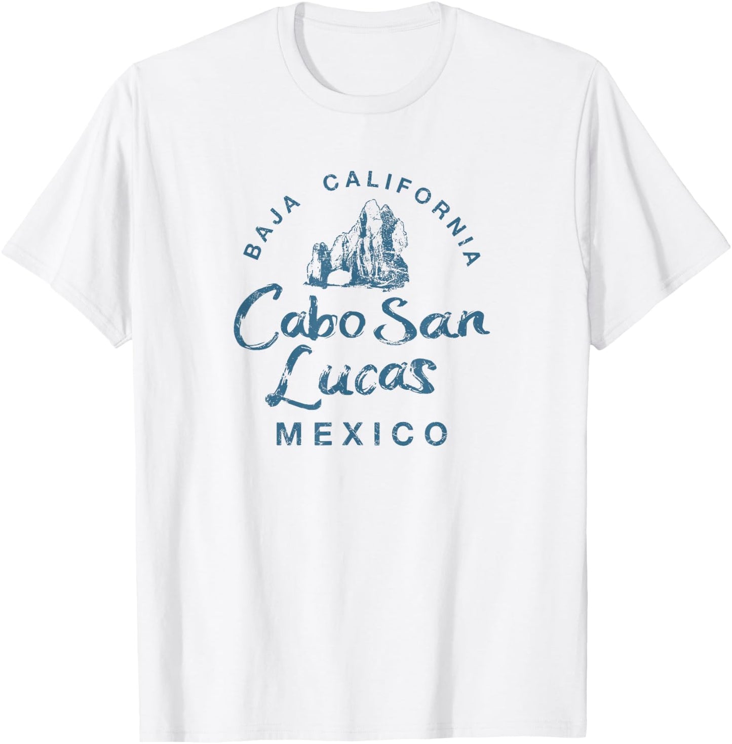 Cabo San Lucas Baja California Vintage T-Shirt - T-Shirt | White
