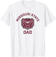 Missouri State University MSU Bears Arched Dad T-Shirt - T-Shirt | White
