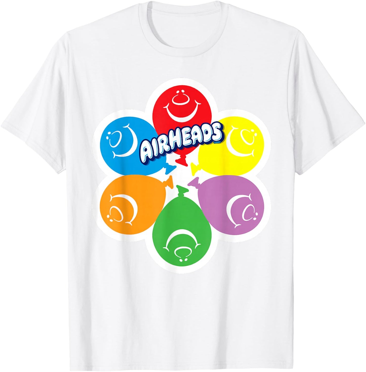 Airheads Colorful T-Shirt - T-Shirt | White