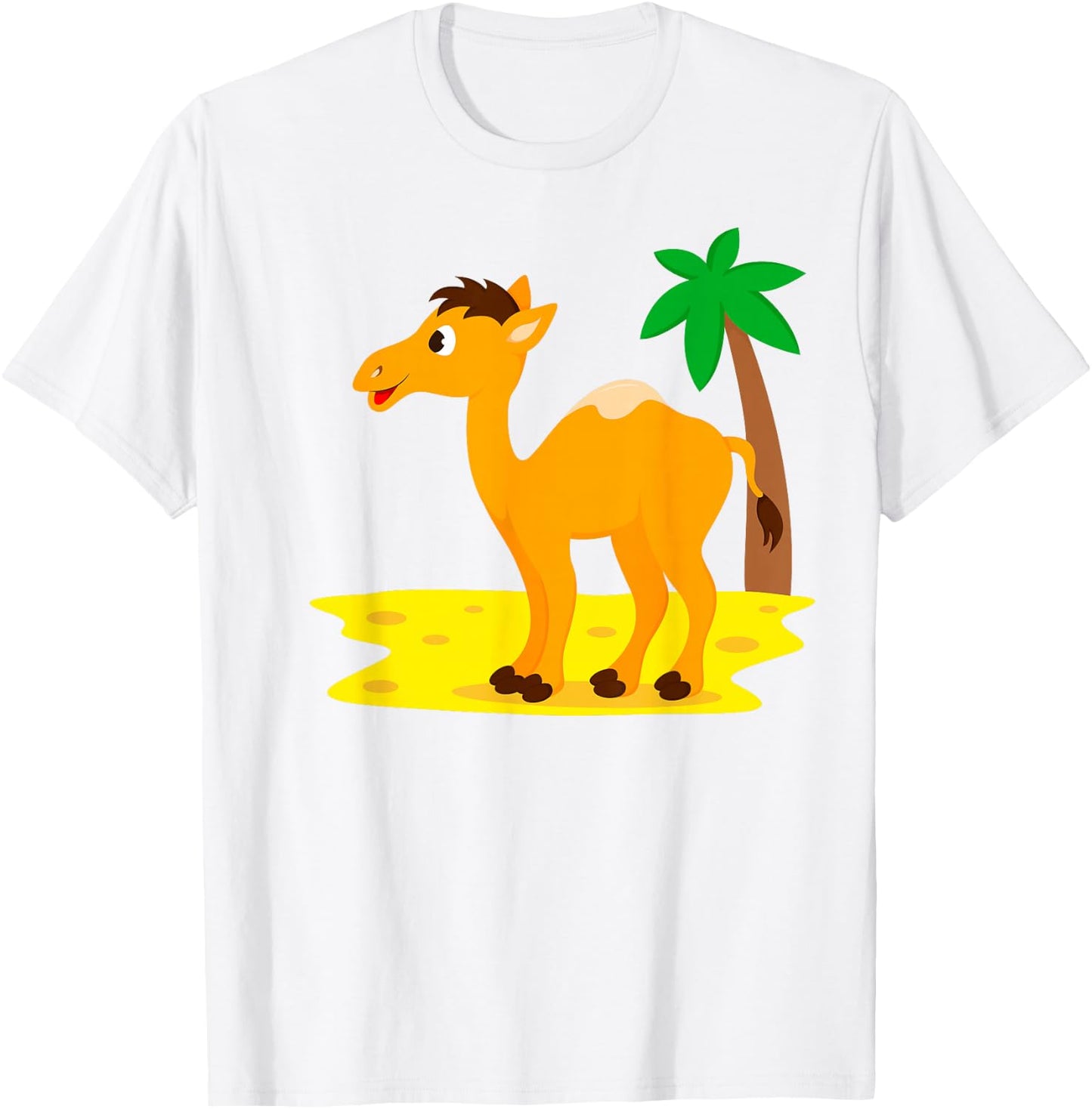 Baby Camel Baby Boys Girls Kids Toddler Camels T-Shirt - T-Shirt | White