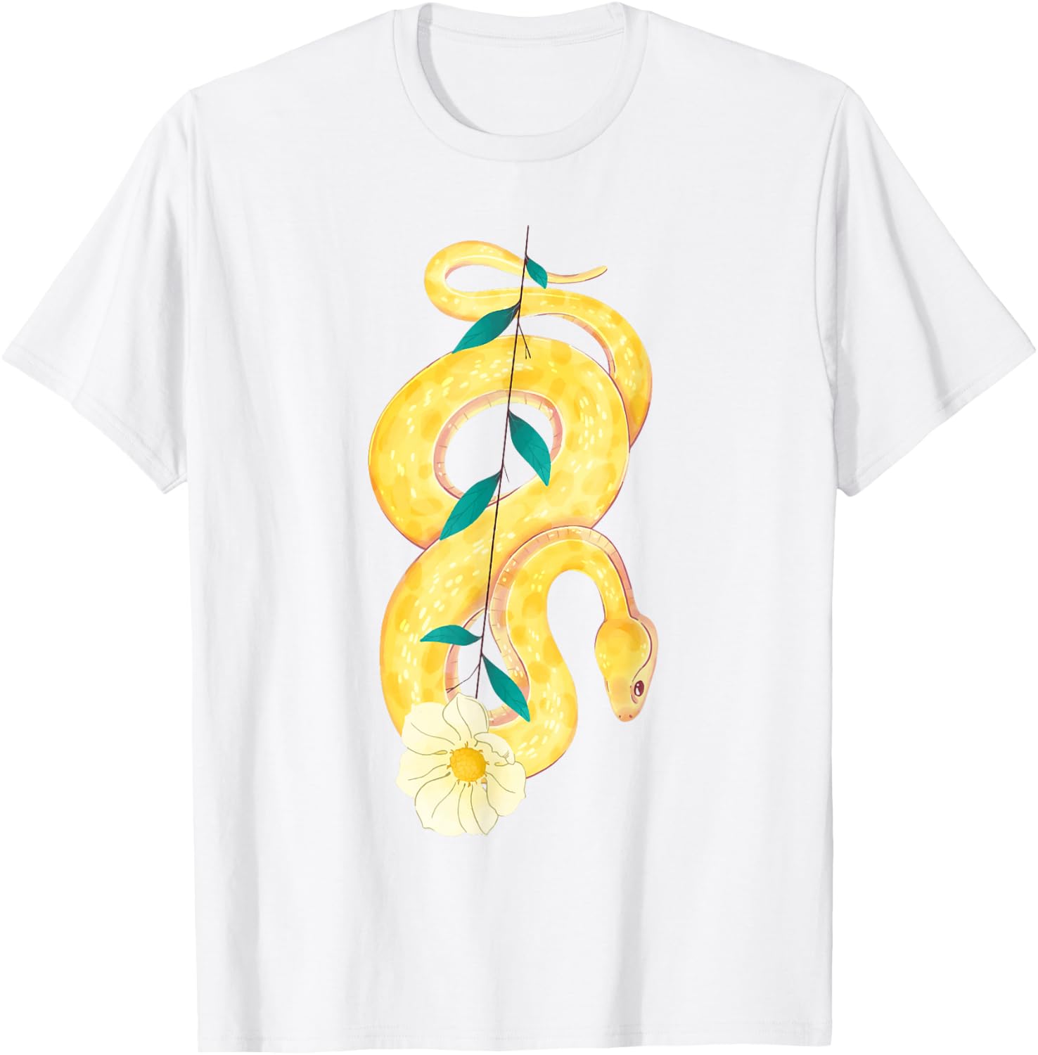 Ball Python Snake Banana Herpetology Snake Lover T-Shirt - T-Shirt | White