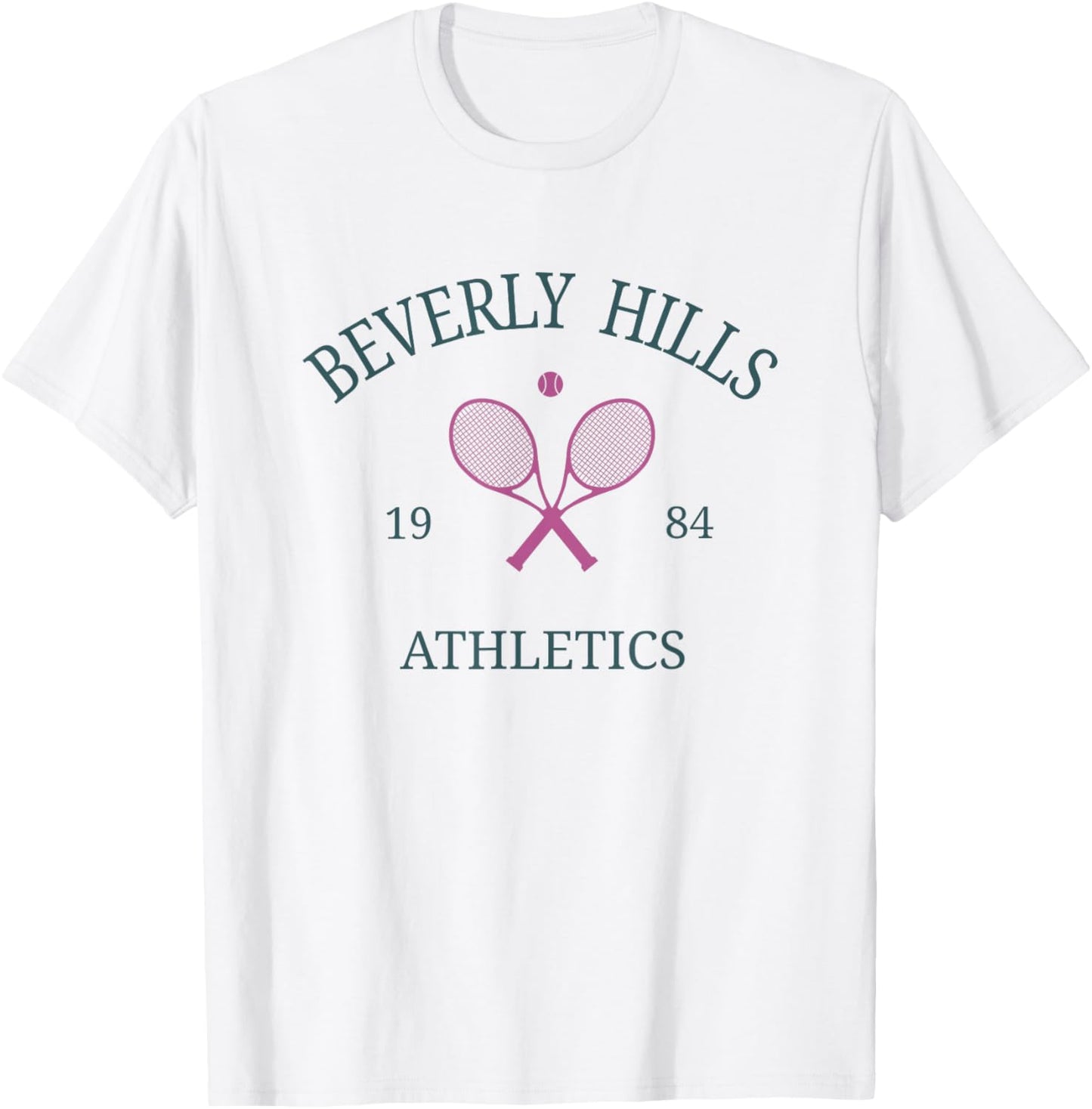 Beverly Hills Athletics California Tennis Club Schläger Prep T-Shirt - T-Shirt | White