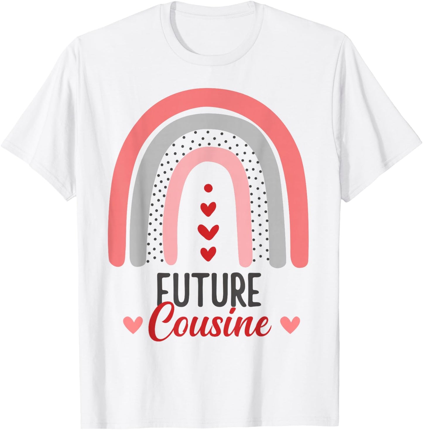 Announcement Pregnancy Future Cousine T-Shirt - T-Shirt | White