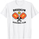 Brooklyn Pickleball Club Pickle Ball Team Retro T-Shirt - T-Shirt | White