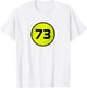 Number 73 T-Shirt - T-Shirt | White